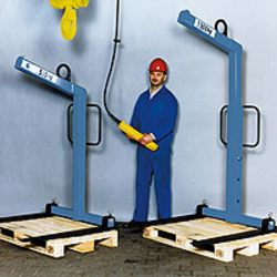 Krangabel mit automatischem Gewichtsausgleich und Höhenverstellung
