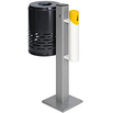Abfalleimer/Ascher-Kombination