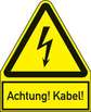 ACHTUNG! KABEL! 24,4X20CM SL KUNSTST