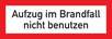 AUFZUG BRANDFALL N BENTZ FOL 5,2X14,8CM