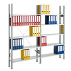 Büro- und Archivregal, Komplett-Set Büro- und Archivregal, Komplett-Set