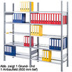 Büro- und Archivregal mit 7 Fachböden