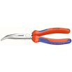 Knipex Flachrundzange, 40° gebogen mit Schneide Knipex Flachrundzange, 40° gebogen mit Schneide