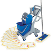 Komplettangebot Kunststoff-Reinigungswagen