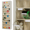 Magazinschrank mit 69 Behältern Magazinschrank mit 69 Behältern