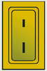 MINIATUR-KUPPLUNGSDOSE K GELB NICR-NI