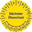 NÄCH WARTUNG 2011-16 25 MM Ø GELB 100