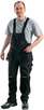 PROFI-X LATZHOSE, GRAU/KARIERT