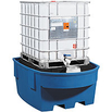 Tankcontainer-Station mit integrierter Abstellfläche Tankcontainer-Station mit integrierter Abstellfläche