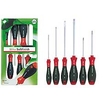 Wiha SoftFinish Schraubendreher-Satz Schlitz/PZ 6-tlg. Satz
