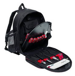 WERKZEUGRUCKSACK BEFÜLLT
